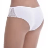 Breathable cotton boyshorts with a curved lace hip detail, full back coverage that stays smooth under clothing.