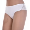Soft cotton-blend boyshorts from Tiara Galiano with a back-hip lace insert and a smooth squared leg line.