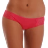 Breathable cotton boyshorts with decorative lace hips, full back coverage that stays smooth under clothing.