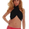 Cotton lace-side boyshorts for women, an opaque breathable body with lace panels opening up the hips.