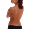 Soft cotton boyshorts from Tiara Galiano with a floral lace waistband, a dressier finish on a full-coverage shape.