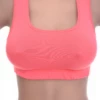 Soft-cup cotton bralette with a racerback that hides straps under wider necklines, breathable and gentle to wear.