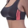 Cotton-blend racerback bralette with a low scoop and wide straps, soft and breathable to layer under a t-shirt.