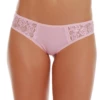 Breathable cotton thong with lace at the upper sides and a minimal thong back, a soft dressy everyday cut.