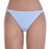 Low-rise cotton thong with a smooth clean front and minimal coverage for everyday comfort.