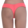 Breathable cotton-blend thong low on the hip with minimal coverage and a clean finish for daily wear.
