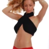 Breathable cotton-blend thong with minimal coverage and a clean line, a comfortable simple daily pick.