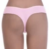 Soft cotton-blend thong with a smooth face and slim back, breathable and comfortable for daily wear.