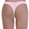 Soft cotton-blend thong with a smooth face and slim back, breathable and comfortable for daily wear.