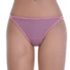 Cotton-blend thong with minimal coverage and a smooth line that stays comfortable all day.