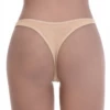 Cotton-blend thong with a smooth face and minimal coverage, a quiet everyday underwear basic.