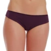 Soft breathable cotton-blend thong with a smooth finish and no lace, a simple everyday staple.