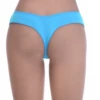 Soft breathable cotton-blend thong with a smooth finish and no lace, a simple everyday staple.