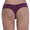 Soft breathable cotton-blend thong with a smooth finish and minimal back, a simple everyday basic.