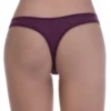 Soft breathable cotton-blend thong with a smooth finish and minimal back, a simple everyday basic.