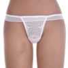 Breathable mesh thong in a clean solid colour that sits low on the hip, lightweight with minimal coverage.