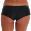 Microfiber women's boyshorts with a bonded-feel waistband that doesn't print through, smooth everyday no-show shape.