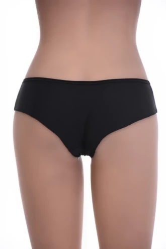 Microfiber women's boyshorts with a soft flat waistband that doesn't print through, smooth everyday no-show shape.