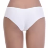 Microfiber boyshorts with floral lace sides and a smooth no-show seat, squared leg line with fuller back coverage.