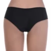 Microfiber women's boyshorts from Tiara Galiano with lace at both hips, a smooth no-show front and squared leg.