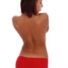 Soft microfiber women's boyshorts, a no-show full-coverage shape that stays invisible beneath fitted dresses.