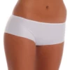 Women's microfiber boyshorts by Tiara Galiano, smooth fine-knit shape with full back coverage and a squared leg line.