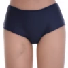 Seamless microfiber women's boyshorts with full back coverage, a clean no-show shape under close-fitting clothing.