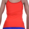 Smooth sleeveless microfiber camisole with a low scoop, slim and light on its own or as a fine base layer.