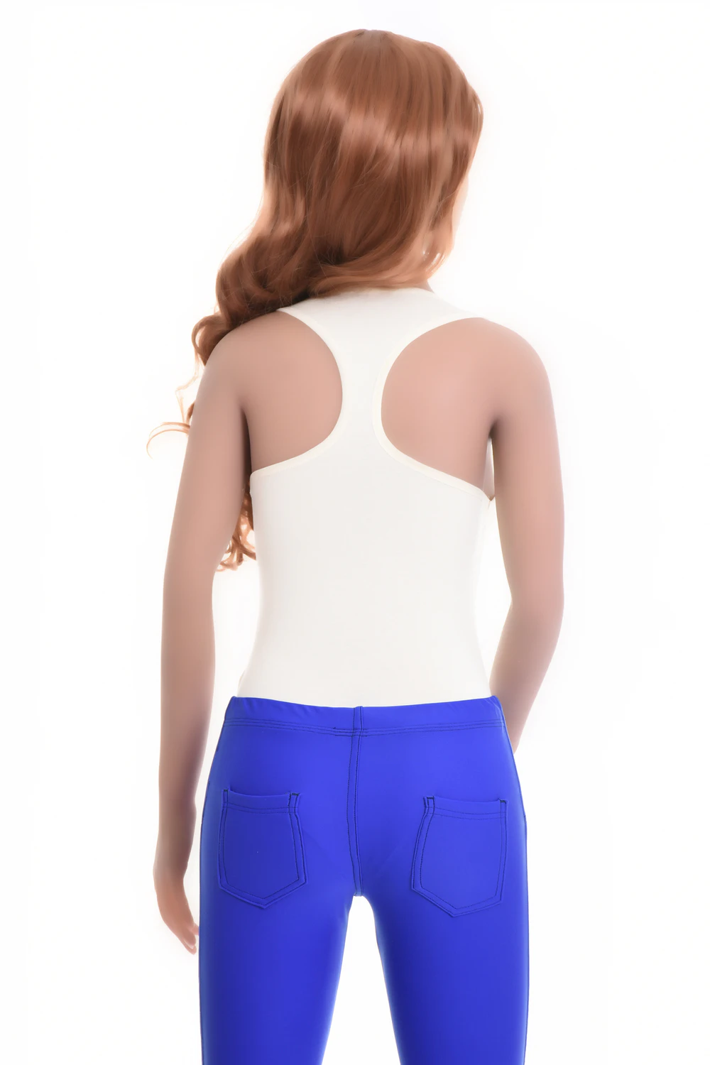 Women's tank bodysuit in cotton blend with bikini coverage and a secure gusset closure for all-day comfort.