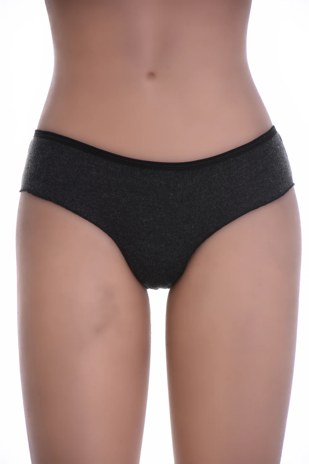Warm wool-blend boyshort briefs from Tiara Galiano, a plain full-coverage cut for layering under winter trousers.