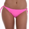 Tiara Galiano candy pink swim bottom that is light and quick-drying, smooth against the skin with ties at each hip.