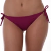 Tiara Galiano cyclamen swim bottom in light polyamide-Lycra, a vivid pink-magenta statement shade for the pool.