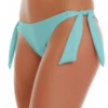 Tiara Galiano emerald swim bottom in light quick-drying polyamide, a rich jewel-toned green that reads dressier.