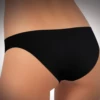 JADEA laser-cut cotton bikini briefs that sit smooth under even the thinnest fitted fabrics.