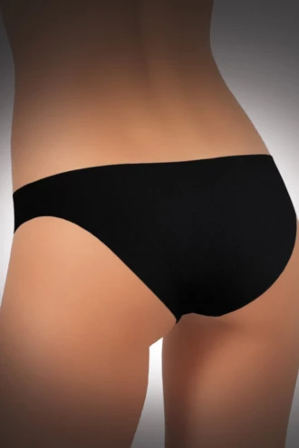 JADEA laser-cut cotton bikini briefs that sit smooth under even the thinnest fitted fabrics.