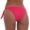 Bright raspberry pink tie-side swim bottom with bow hips, an easy statement pick for the pool or beach.