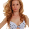 Structured underwire bikini top for fuller busts, with built-in support that stays put at the beach and in the water.