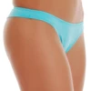 Tiara Galiano pull-on Brazilian swim bottom with no ties, quick-drying and flattering for sunbathing.