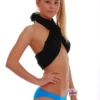 Tiara Galiano turquoise swim bottom in light polyamide-Lycra that stretches with you and dries quickly out of the water.